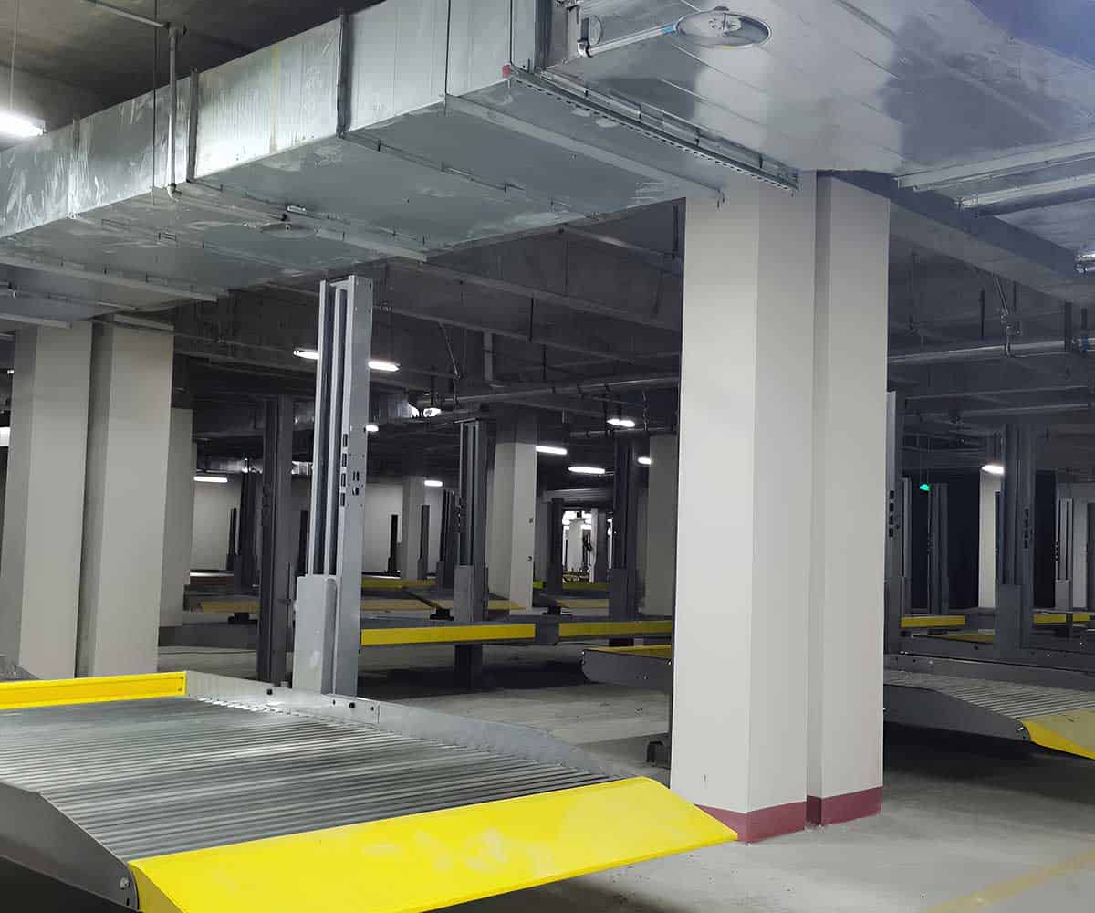 兩層升降橫移立體停車場(chǎng)結(jié)構(gòu)總體設(shè)計(jì)方案